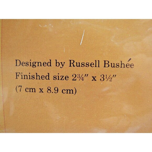 The Creative Circle Cross Stitch Kit #768 Blue Bird Russel Bushee Frame Included - Picture 5 of 10